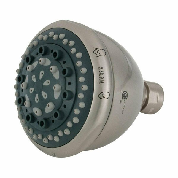 Betterbeds 7 Spray Rainbow Shower Head, Brushed Nickel BE3309893